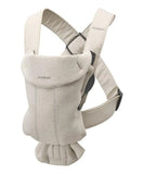 Babybjorn 3D Jersey Mini Baby Carrier - Light Beige