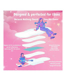 Glado 100% Organic Cotton Sanitary Napkins for School Girls & Teens 24.5cm - Pack of 10