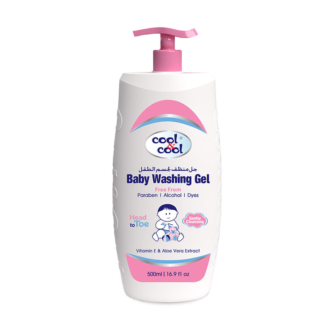 Cool & Cool Baby Washing Gel - 500ml