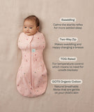 ergoPouch Cocoon Swaddle Bag 1.0 TOG - Night Sky