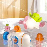 Mideer Pull Down Water Gun - Pink Airplane