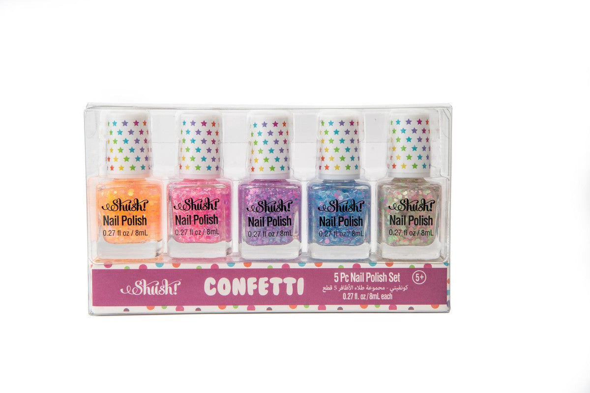 Shush! Confetti Water Nail Polish Set