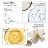 INGS Fresh Starter Hydrating Gentle Soothing Foaming Cleanser