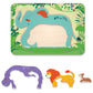 Bimbly Nesting Puzzle - Jungle - Laadlee