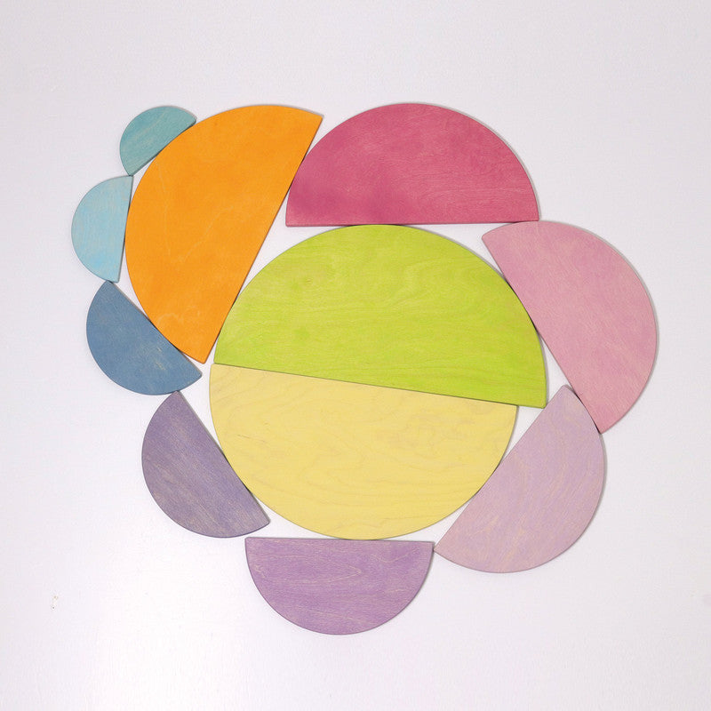 Grimm's Pastel Semi Circles - Laadlee