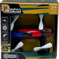D-Power Friction-Powered Fly Car With Rotating Propellers - White