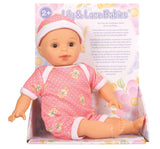 Lotus Lily & Lace - 11.5" Soft-bodied Baby Doll – Caucasian 2 - Laadlee