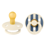 BIBS Studio Colour 2 Pack Pin Latex S1 - Ivory Steel Blue Mix