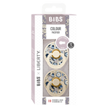 BIBS x Liberty 2 Pack Colour Bobo Latex S1 - Ivory Mix