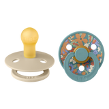 BIBS x Liberty 2 Pack Colour June Blossom Latex S1 - Vanilla Hush Mix