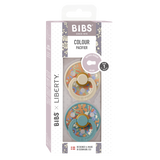 BIBS x Liberty 2 Pack Colour June Blossom Latex S1 - Vanilla Hush Mix