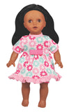 Lotus Lily & Lace - 11.5" Soft-bodied Doll – Afro-American - Laadlee