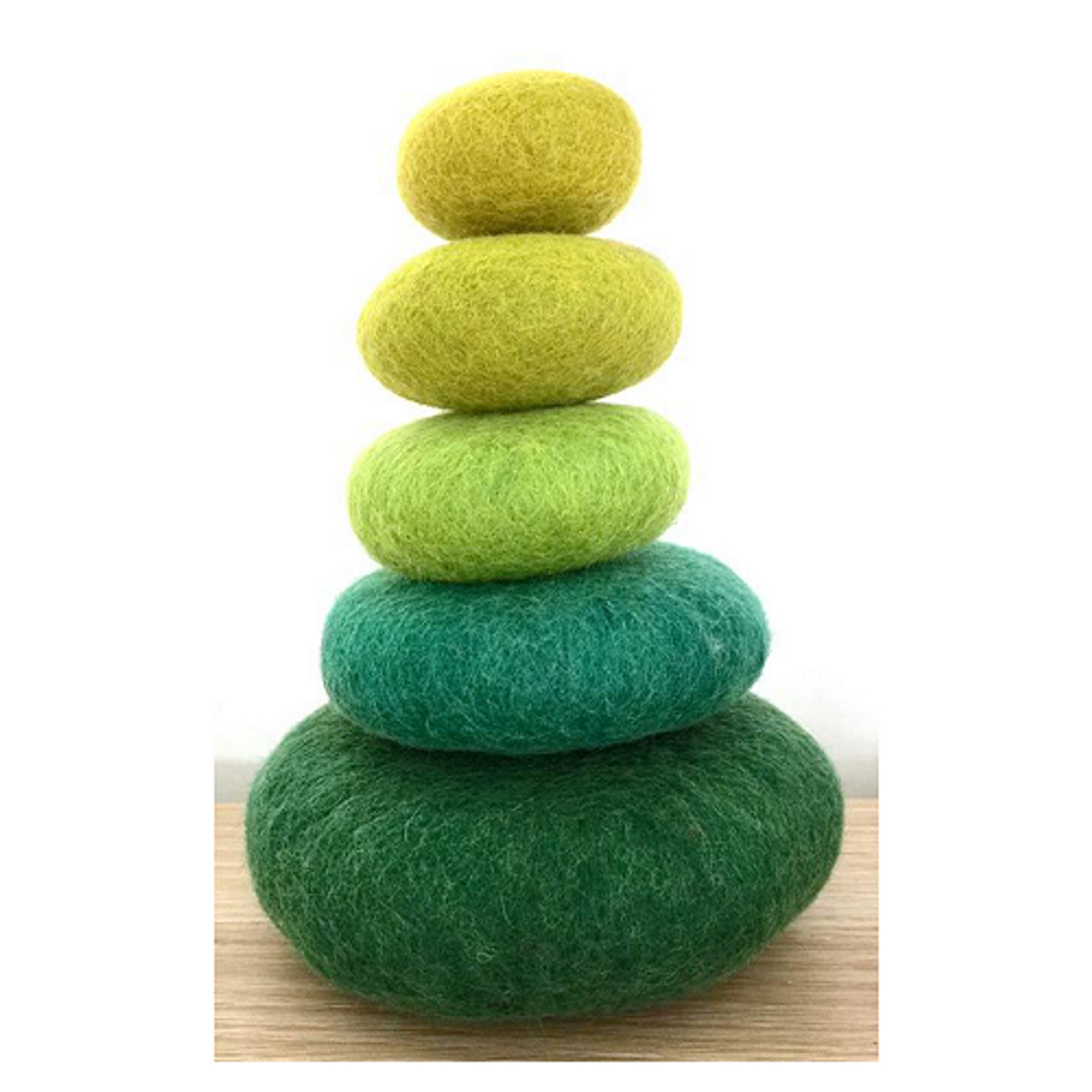 Papoose Stacking Set 5pcs - Green