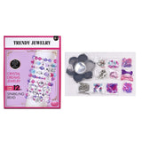 Stem Trendy Beading Jewelry Create Your Own Craft Kit - 12Pcs