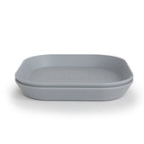 Mushie Dinner Plate Square Cloud - Laadlee
