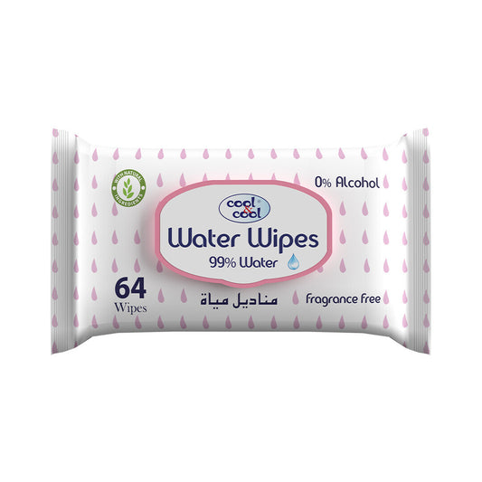 Cool & Cool Aqua Wipes - 64pcs