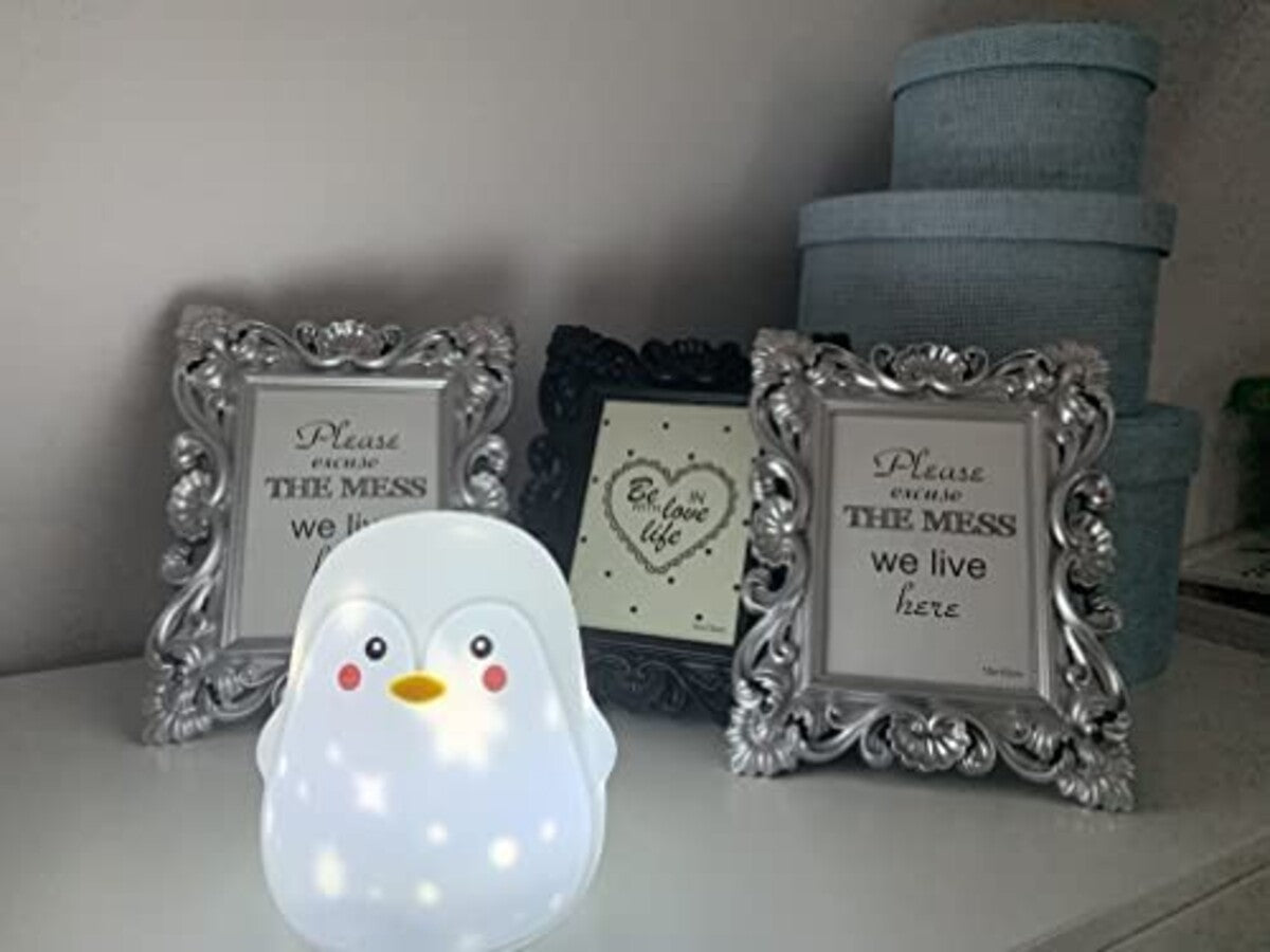 InnoGio - Gio Penguin Silicone Night Light with Star Projector - Laadlee