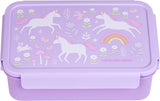 A Little Lovely Company Bento Lunch Box - Unicorn Dreams