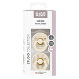 BIBS Studio Colour 2 Pack Pin Latex S2 - Ivory Vanilla Mix