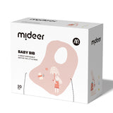Mideer Disposable Baby Bibs 20pcs - Pink Bunny