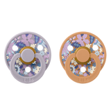 BIBS x Liberty 2 Pack Colour June Blossom Latex S2 - Pumpkin Mix