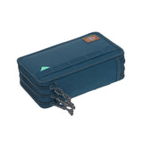 Lassig School Triple Pencil Case Unique Navy