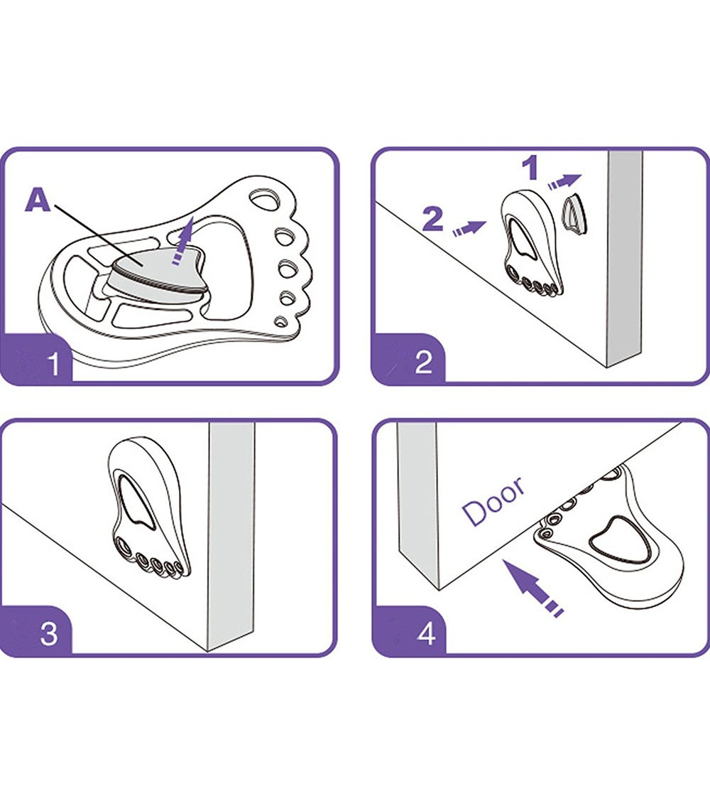 Mini Melody Door Stopper Wedge - Laadlee