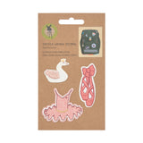 Lassig Textile Woven Sticker Stick-on - Ballet