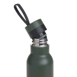Lassig Double Walled Stainless Steel Bottle 500 ml - Bold Dark Olive