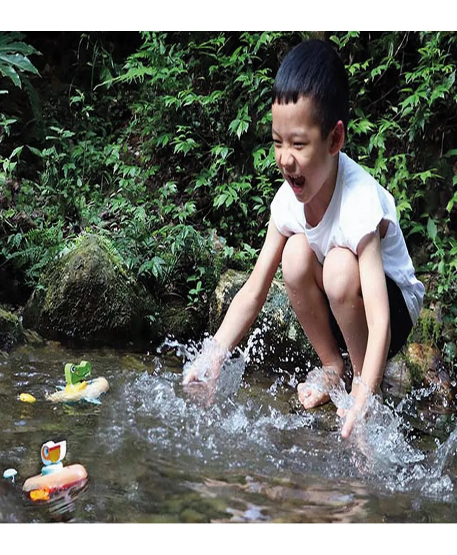 Andreu Toys Clockwork Water Canoe - Laadlee