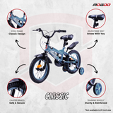 Mogoo Classic 12" Kids Bike - Grey