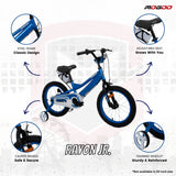Mogoo Rayon Junior 2.0 12" Kids Bicycle - Blue