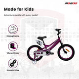 Mogoo Rayon Junior 2.0 12" Kids Bicycle - Purple