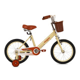 Mogoo Retro Kids Bike - 12" - Beige
