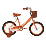 Mogoo Retro Kids Bike - 12" - Orange