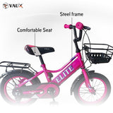 Vaux Elite Kids Bike 12 Inch - Light Pink