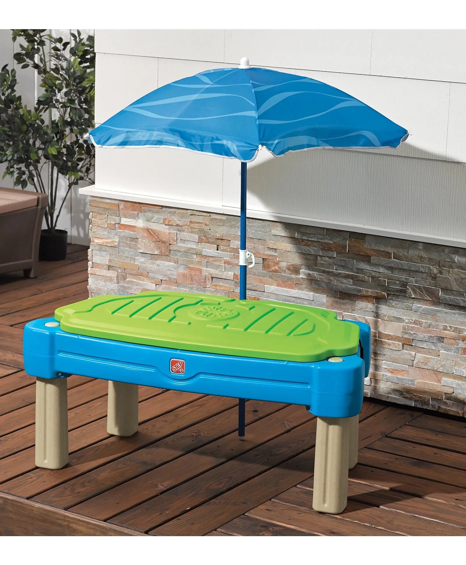 Step2 Cascading Cove With Umbrella - Laadlee