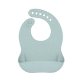 Lassig Silicone Bib 2 pcs - Blue / Nature