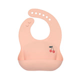 Lassig Silicone Bib -  Happy Fruits Cherry