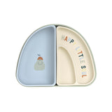 Lassig Silicone Section Dish Set 3 pcs - Happy Fruits Lemon