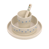 Lassig Dish Set PP / Cellulose - Happy Rascals Smile Sky Blue