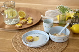 Lassig Dish Set PP / Cellulose - Happy Fruits Lemon