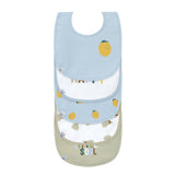 Lassig Value Pack Bib 5 pcs - Happy Fruits Lemon