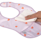 Lassig Lightweight Bib 2 pcs - Happy Rascals Heart Lavender