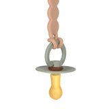 Lassig Soother Holder Wood / Silicone - Tiny Smile Maple