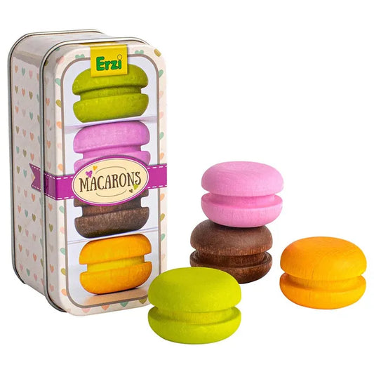 Erzi Macaroons in a Tin