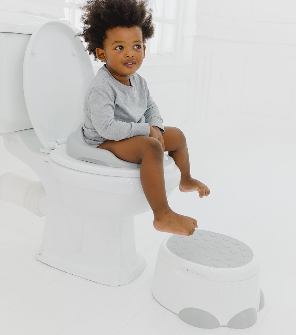 Bumbo Baby Potty Training Set - Cool Grey - Laadlee