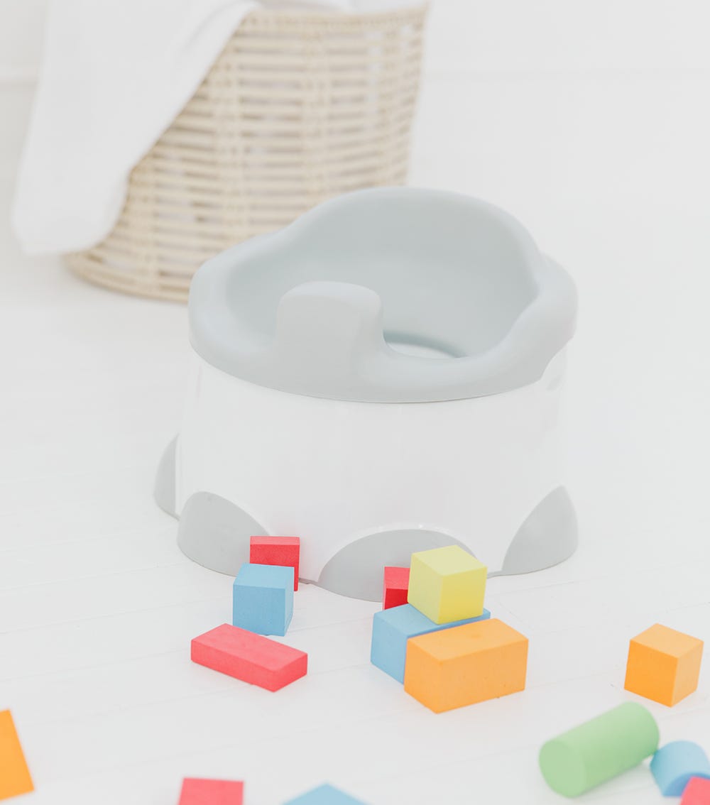 Bumbo Baby Potty Training Set - Cool Grey - Laadlee