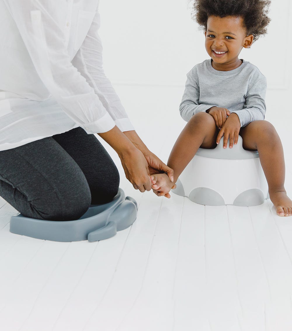 Bumbo Baby Potty Training Set - Cool Grey - Laadlee