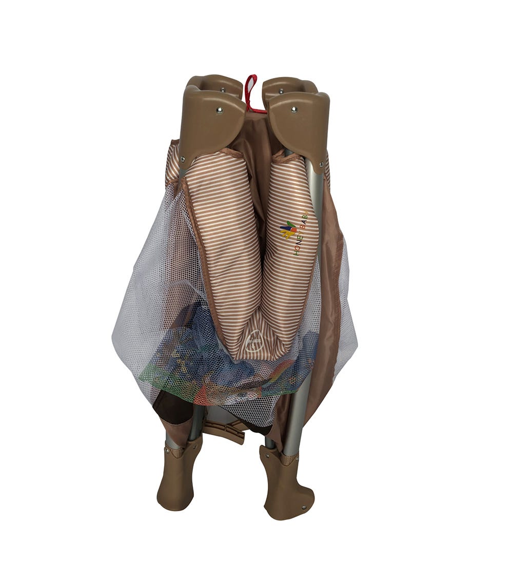 Honey Baby - Baby Square Travel Cot - Laadlee